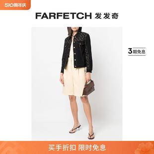 Serre女士logo印花牛仔夹克FARFETCH发发奇 Marine