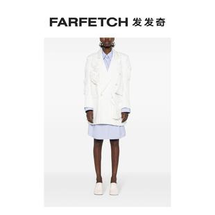 棉夹克FARFETCH发发奇 Niccolò Pasqualetti女士不对称超大款