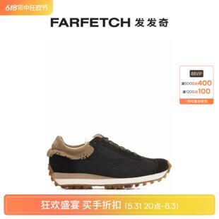 Visvim男士 FARFE Sale 荷叶边绒面皮运动鞋 Runner Final Walpi