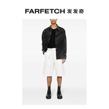 Oamc男士标贴牛仔夹克FARFETCH发发奇