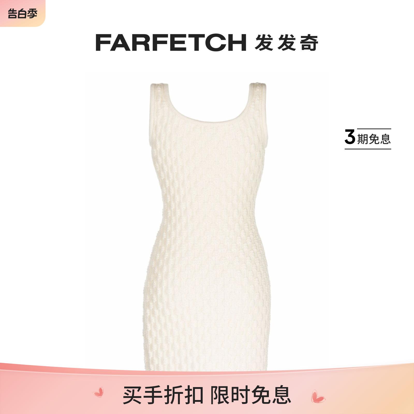 Ports 1961女士3D针织无袖迷你连衣裙FARFETCH发发奇