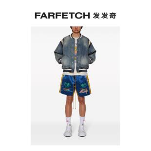 牛仔飞行员夹克FARFETCH发发奇 Rhude男士 Lightening