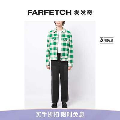 Palm Angels男士抽绳裤腰长裤FARFETCH发发奇