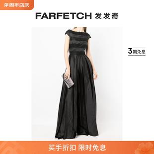 SAIID Sale KOBEISY女士褶饰蕾丝拼接连体长裤 Final FARFETCH发