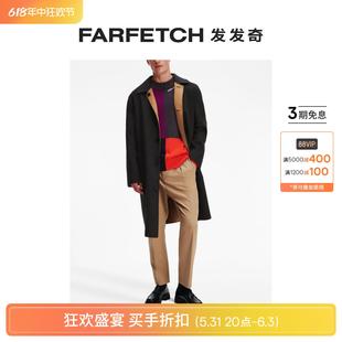 Karl logo吊牌双面设计外套 Final FARFETCH Lagerfeld男士 Sale