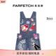 FARFETCH发发奇 纪梵希童装 卡通贴花牛仔背带裤 GIVENCHY