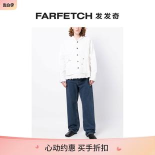 Lauren男士 Greg Sale 流苏边衬衫 Final FARFETCH发发奇