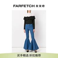 [Final Sale]AMAPO女士喇叭设计牛仔裤FARFETCH发发奇