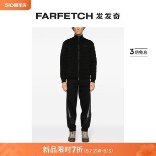 BOSS 橡胶logo绗缝蓬松夹克FARFETCH发发奇 Boss男士 Hugo