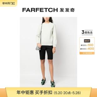 Lanvin浪凡女士logo刺绣棉卫衣FARFETCH发发奇