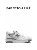 New Balance Ms. 550 White Green Sneakers Farbetch