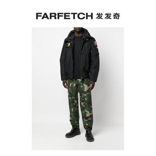 标贴连帽夹克FARFETCH发发奇 Parajumpers男士