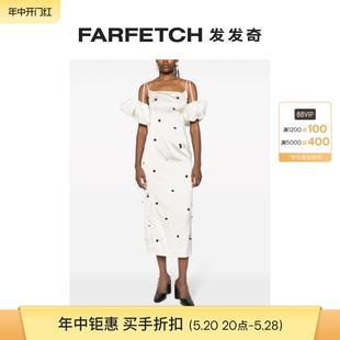 Jacquemus女士Chouchou Sale Final 波点中长连衣裙FARFETCH发发