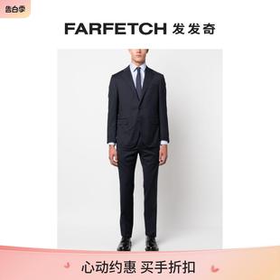 FARFETCH发发奇 套装 单排扣羊毛西装 Corneliani男士