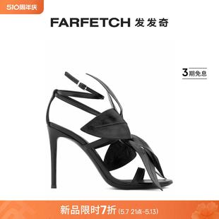 Giuseppe Zanotti女士Lilium Final 花卉缀饰细高跟凉鞋 FAR Sale