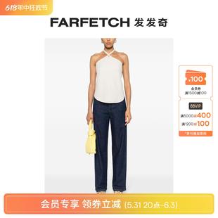 FARFETCH发发奇 Base Range女士高腰直筒牛仔裤