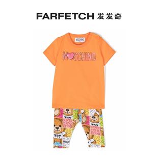 印花打底裤 Moschino童装 Bear FARFETCH发发奇 Teddy 套装