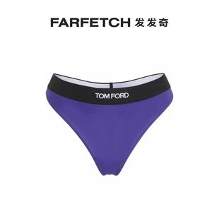 腰丁字裤 Tom Ford女士汤姆福特 logo印花裤 FARFETCH发发奇