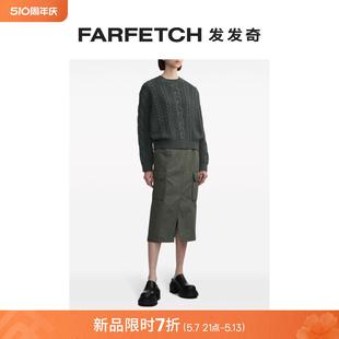 Juun.J女士棉混纺工装 半身裙FARFETCH发发奇