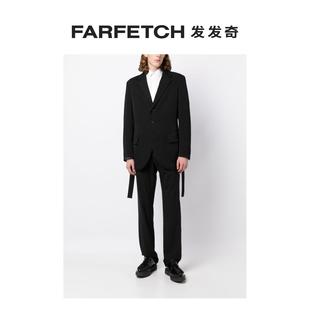 Sale 夹克FARFETCH Final Yamamoto男士 梯形翻领单排扣西装 Yohji