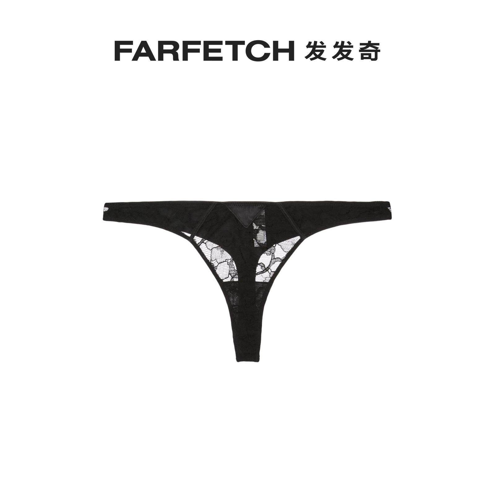 Fleur Du Mal女士Magnolia蕾丝丁字裤内裤FARFETCH发发奇_虎窝淘