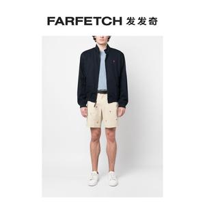 Polo Ralph Lauren男士logo刺绣亚麻防风衣FARFETCH发发奇