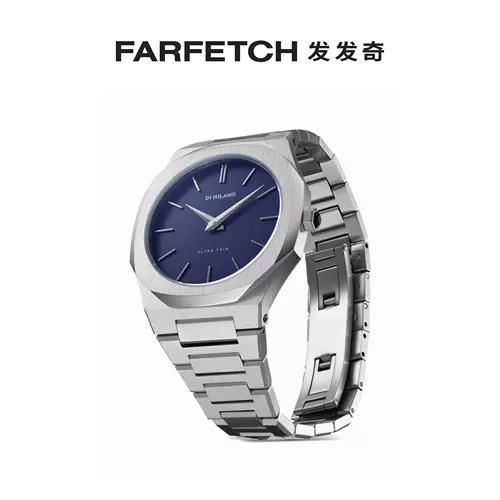 D1 Milano Ультра тонкие 38 -миллиметровые 38 -миллиметровые часы Farfetch странный