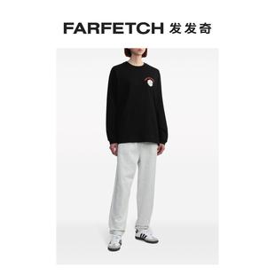 CHOCOOLATE女士花卉刺绣棉T恤FARFETCH发发奇