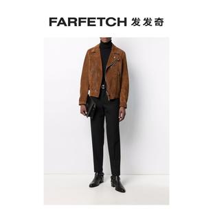 潮流双排扣机车夹克FARFETCH发发奇 Tom Ford男士