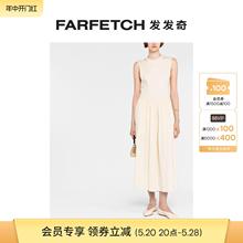 Toteme女士无袖伞形中长款气质赫本风连衣裙 FARFETCH发发奇