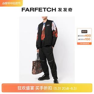 Sale Undercover男士 Final 标语印花双面马甲FARFETCH发发奇