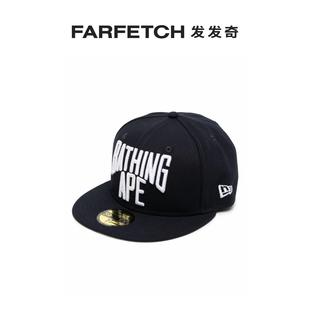 NYC 棒球帽FARFETCH发发奇 logo New Era 59fifty BAPE男士