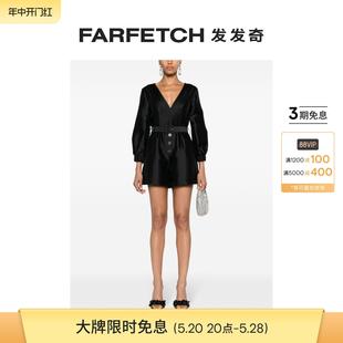 FARFETCH发发奇 Self Portrait女士V领束腰连体短裤