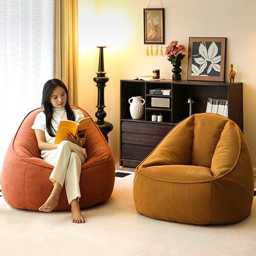 懒人沙发日式豆袋单人沙发客厅卧室网红阳台休闲可躺榻榻米小沙发