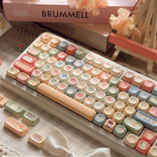 五面热升华键帽wy机械键盘