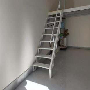 loft小户型跃层楼梯 楼梯家用折叠梯子可收纳加厚室内外侧面收缩式