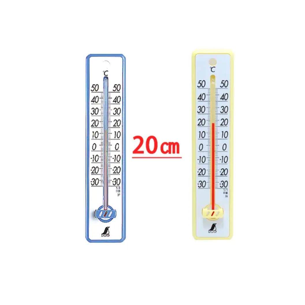 日本亲和企鹅家用温度计高精度室内挂式温度表浴室温度计48351