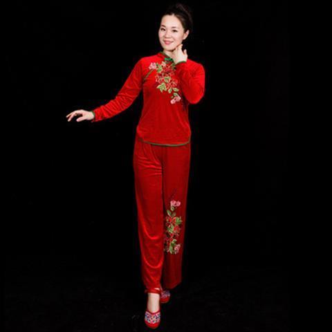 女古典舞跳舞广场舞服装