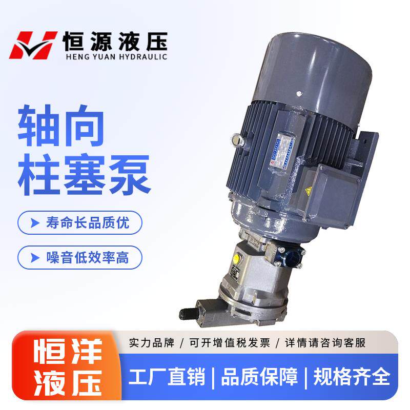 新款江苏恒源津达液压HY10M-Y112M-4-4KW 油泵压滤机专用柱塞包邮
