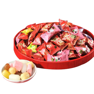 多口味混合糖果徐福记牛奶糖