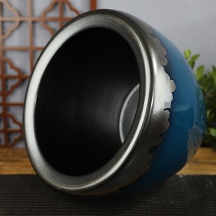 景德镇陶瓷鱼缸荷花缸睡莲缸碗莲乌龟缸书画缸大水缸青花碗莲花盆