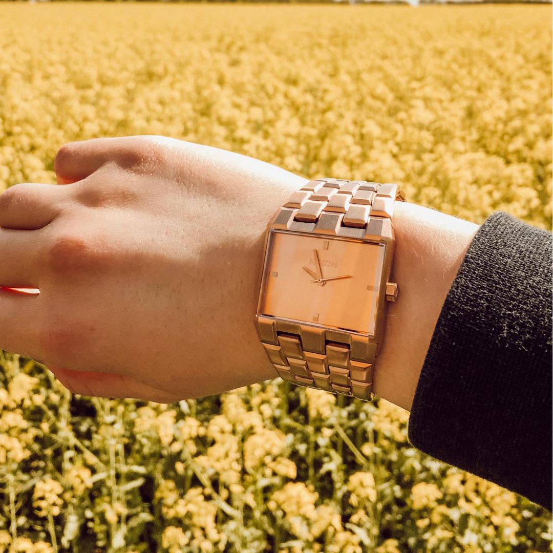 代购正品NIXON尼克松Ticket情侣对表不锈钢防水男女手表A1262-502