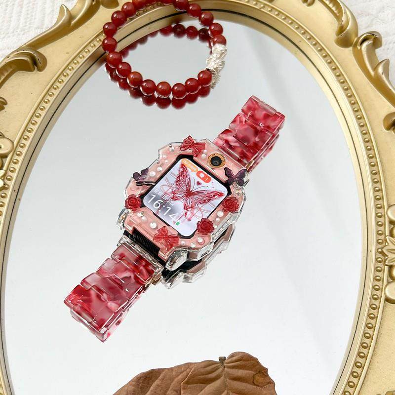 适用小天才电话手表带Z10/D2/D3/Z5/Z7AZ8/Z6S巅峰版磁吸闪扣腕带