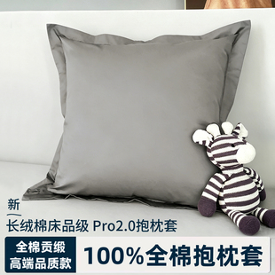2026新款纯棉沙发靠背抱枕套不含芯40x45x50x55靠枕靠垫套60x80