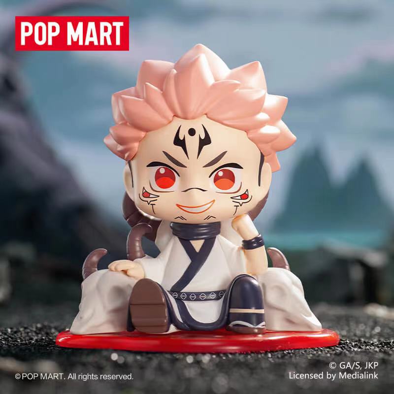 POPMART泡泡玛特咒术回战制服系列潮玩盲盒摆件礼物手办挂件