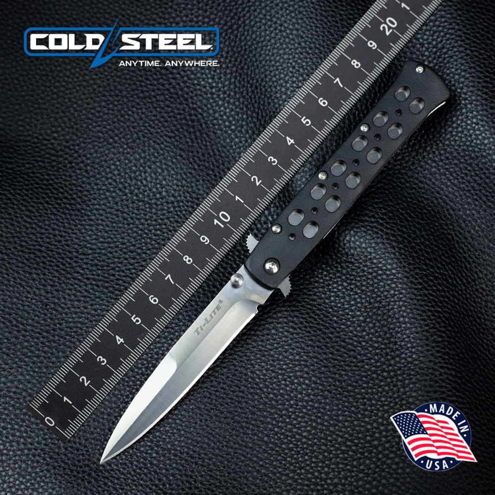 美国正品Cold Steel冷钢26SP剑鱼户外防身野营战术装备便携折叠刀