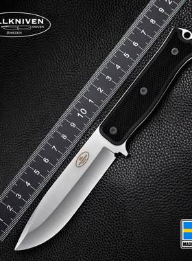瑞典FallKniven进口S1X伞兵求生战术装备野外生存户外直刀高硬度