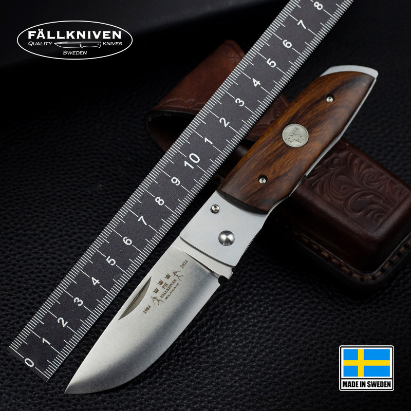 瑞典FALLKNIVEN正品fk限量40周年纪念版幻影elmax绅士折叠刀edc