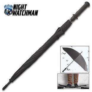 美国United Cutlery联合守夜人户外碳纤维伞杆自卫工具多功能雨伞