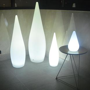 饰灯 LED发光水滴落地灯太阳能户外营地露营灯酒店庭院网红草坪装